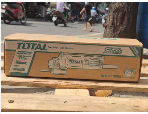 4" (100mm) Máy mài góc 750W Total TG10710056