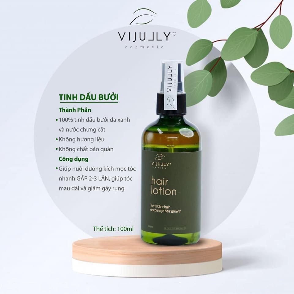 Tinh Dầu Bưởi Xịt Mọc Tóc Vijully