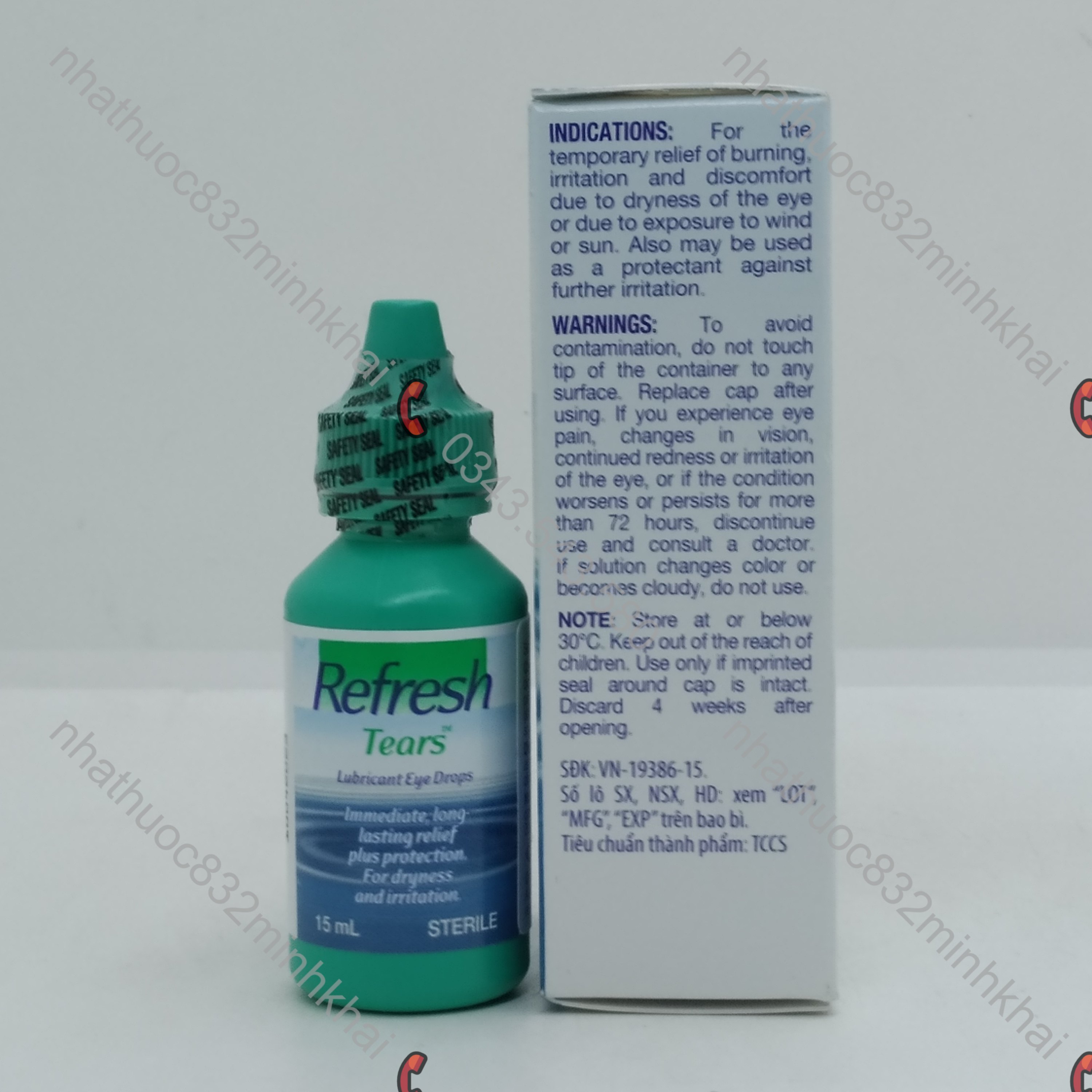 Nhỏ mắt nhân tạo Refresh Tears 15ml