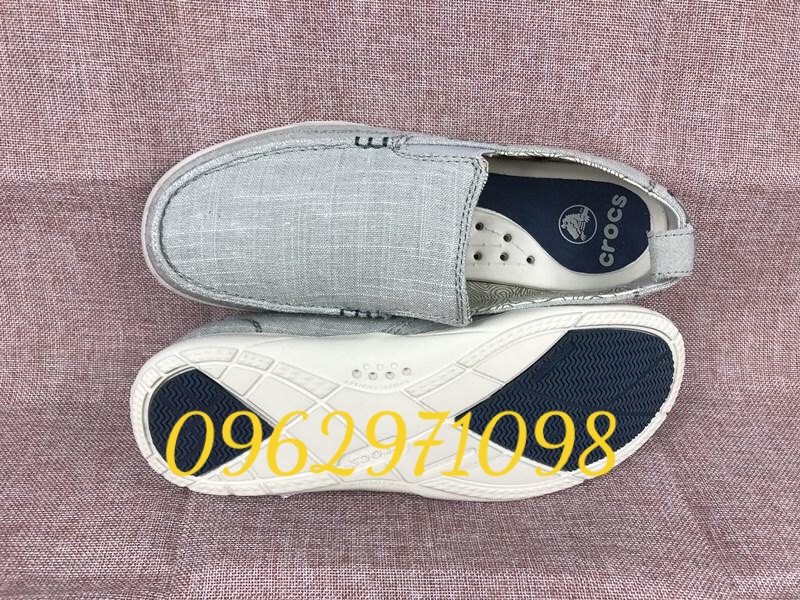 GIÀY CROCS-WALU CHAMBRAY LOAFER CHO NAM