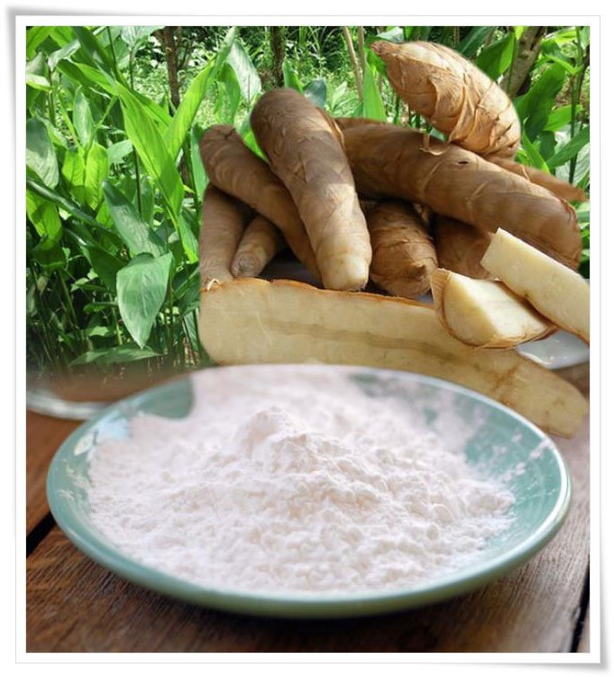 tinh bột Sam, tinh bột bình Tinh nguyên chất, đặc sản Xứ Tiên