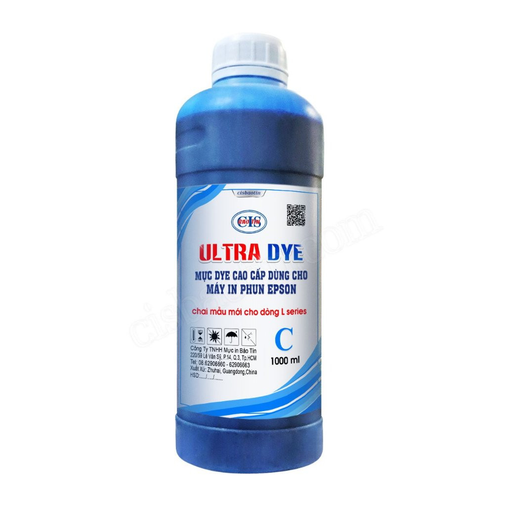 Mực in phun- mực in epson ultra dye- lít mỗi màu