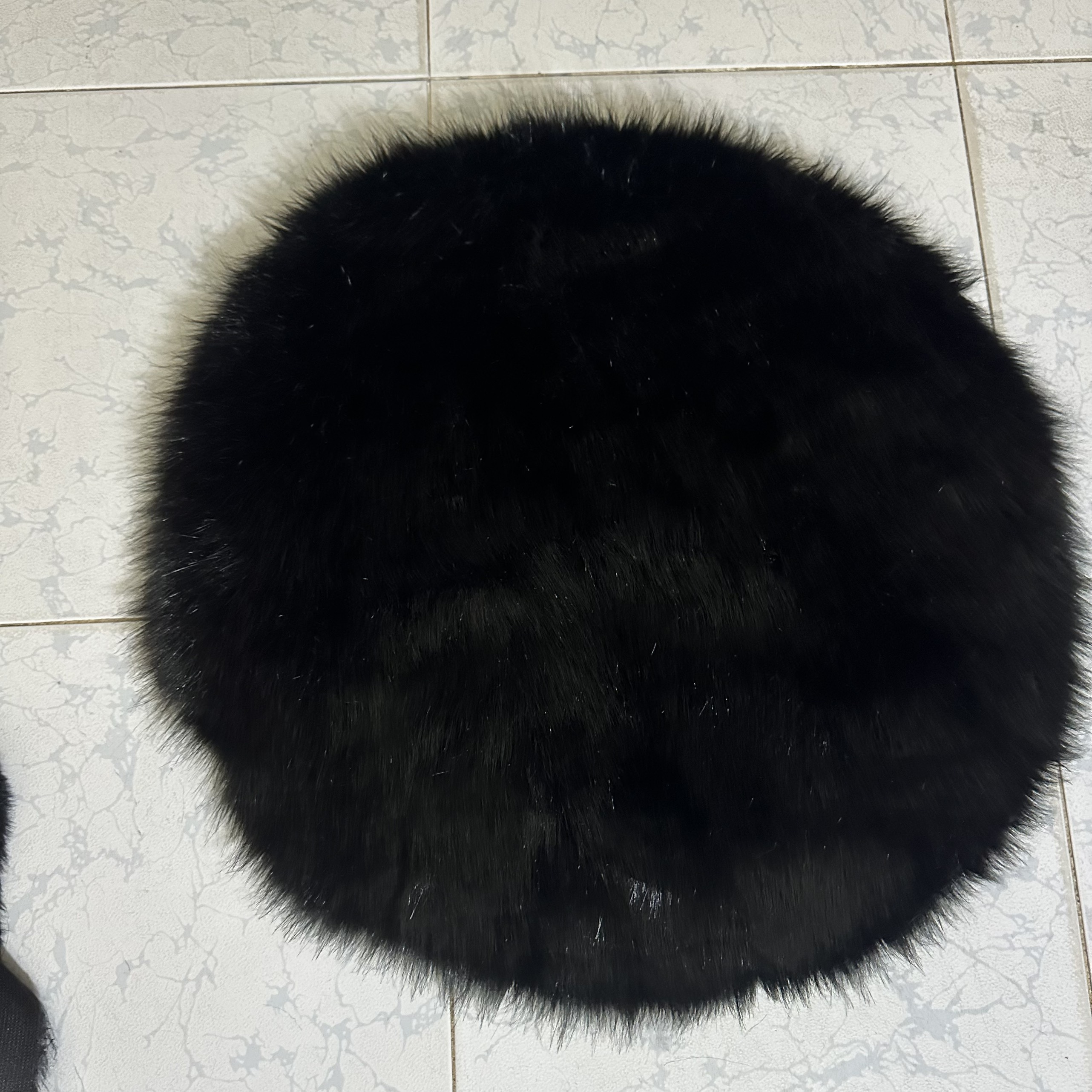 [HCM]Thảm lông hình tròn đường kính 40cm