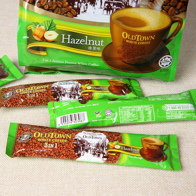 Cà Phê OLDTOWN Hazelnut Malayisa (Hạt Dẻ)