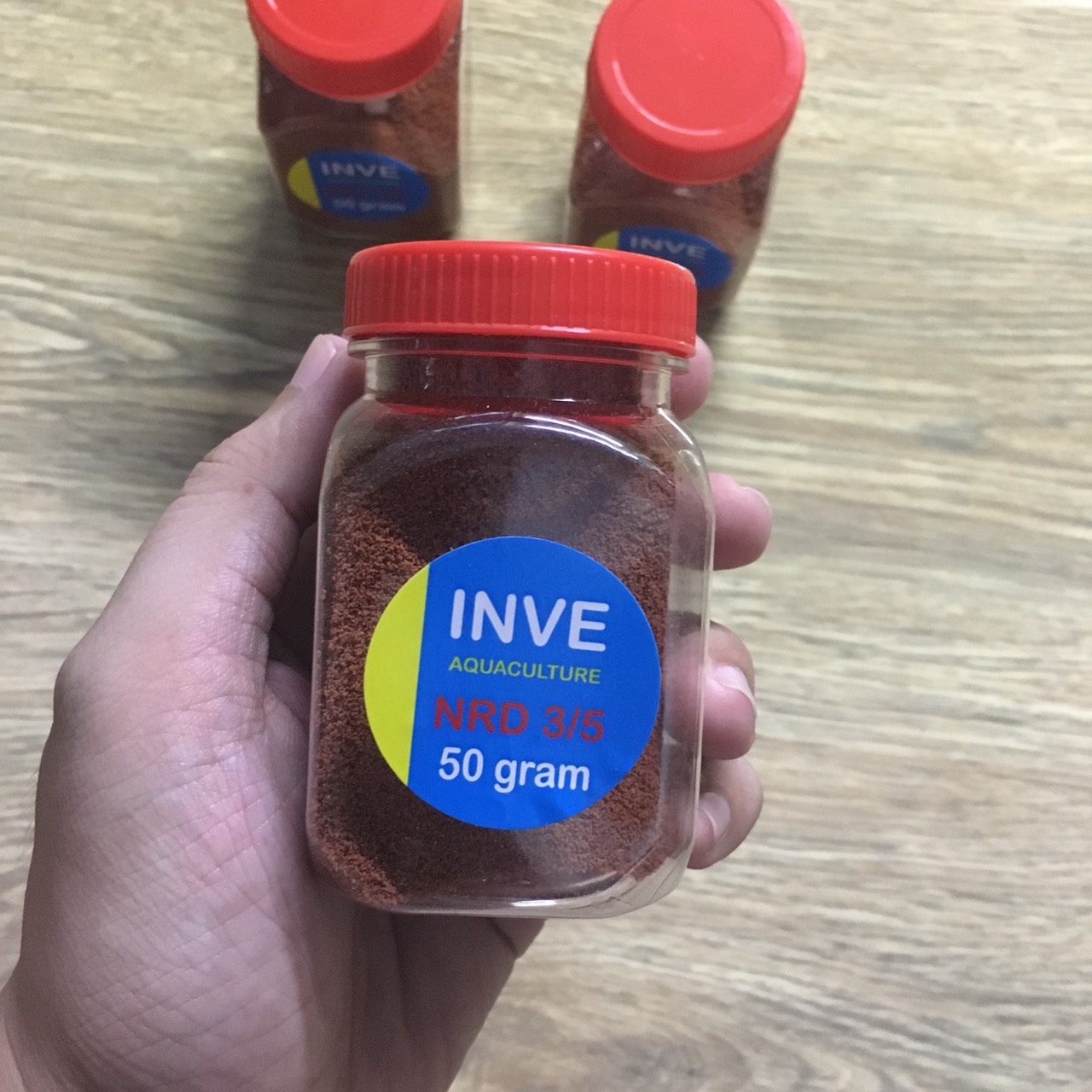 Hủ 50g Thức Ăn Cá Cám Thái Inve NRD 3/5