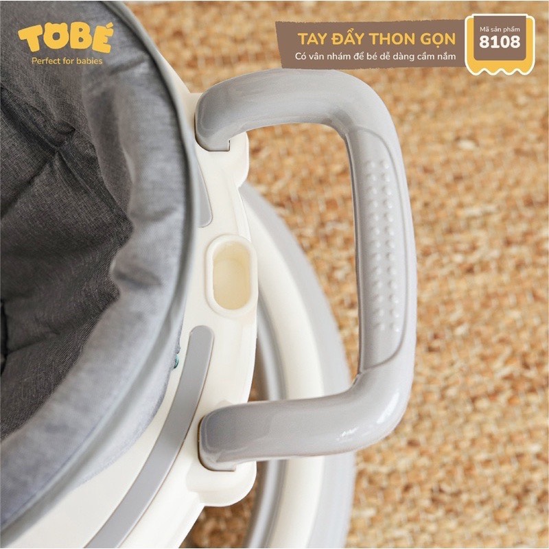 Xe Tròn Tập Đi DuBie Đa Năng TOBE Cho Bé <Có bàn phát nhạc kèm đồ chơi an toàn>