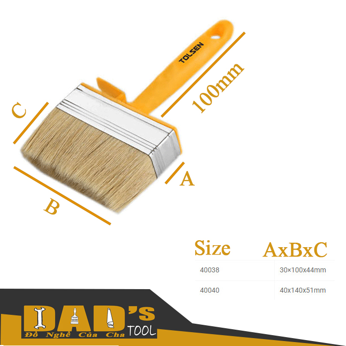 CỌ SƠN BẢN LỚN - TOLSEN 40038/40
