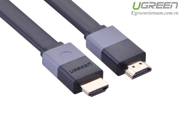 Cáp HDMI 2M dẹt hỗ trợ 3D 4K Ugreen 30110