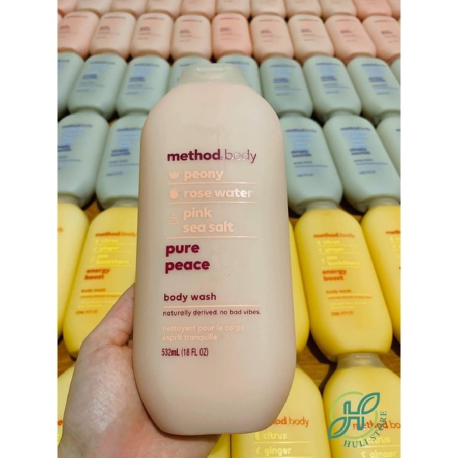[BILL ÚC HÀNG AIR] SỮA TẮM MÙI THƠM TỰ NHIÊN METHOD BODY ÚC 532ml