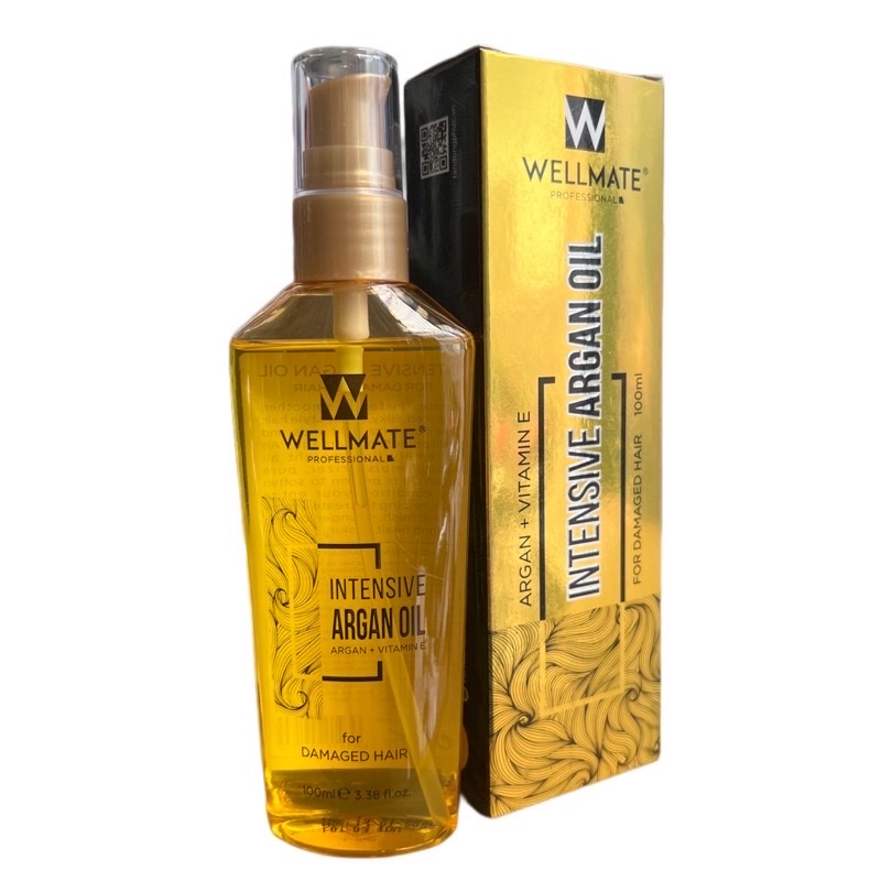 [HCM]Tinh Dầu Phục Hồi Tóc Wellmate Keratin Argan Oil 60ml