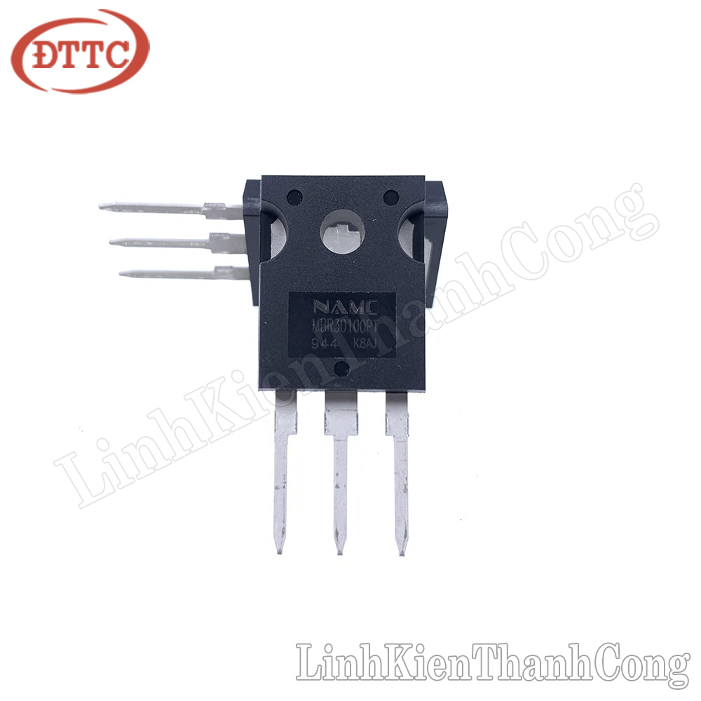 Diode schottky mbr30100 30a 100v to247