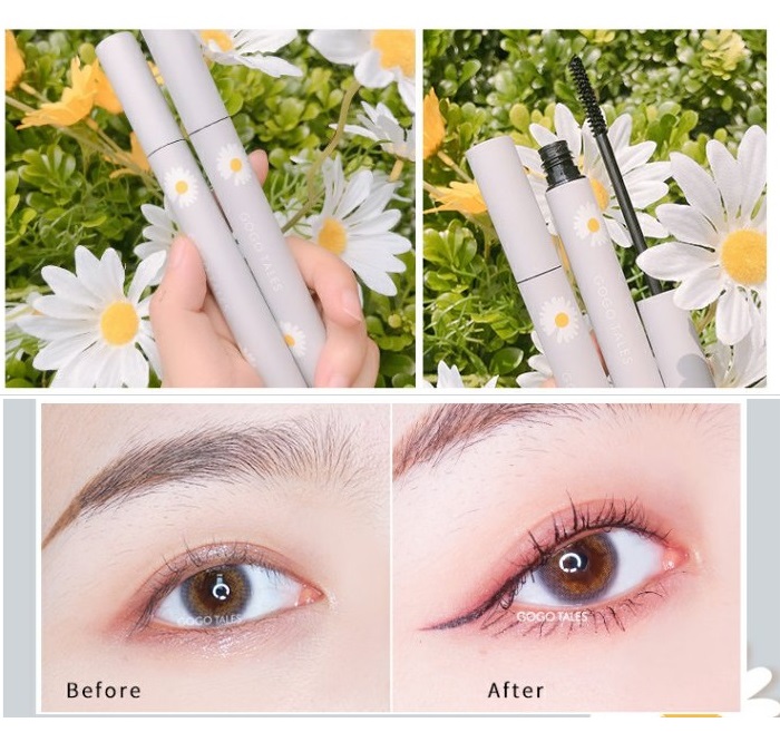 Mascara 4D Không Trôi Giúp Mi Cong Dày Tự Nhiên GOGOTALES Daisy Cúc Họa Mi GT187 [ GOGO TALES ]