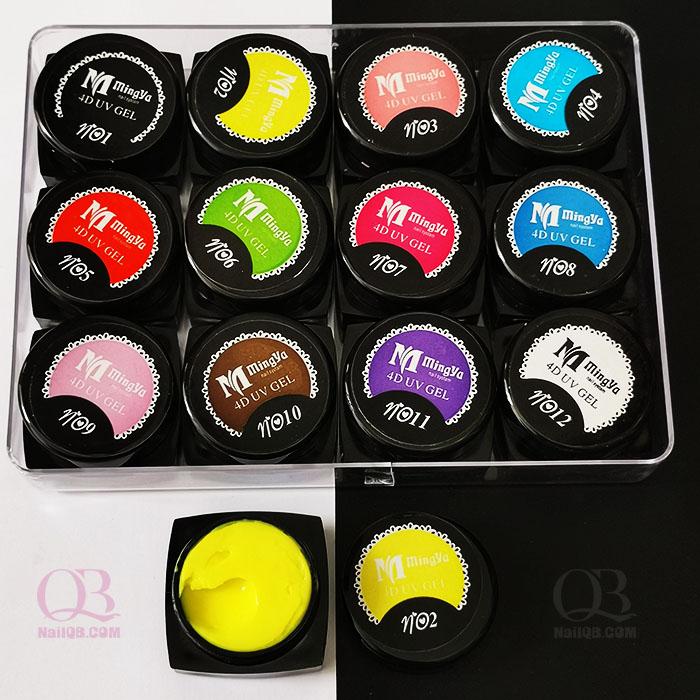 Gel vẽ móng 4D (gel nặn hoa) không cần lưu huỳnh