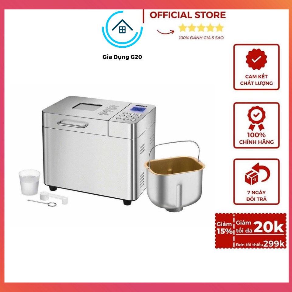 Máy làm bánh mì Unold 68456- Model mới 2020 (Hàng nhập Đức)