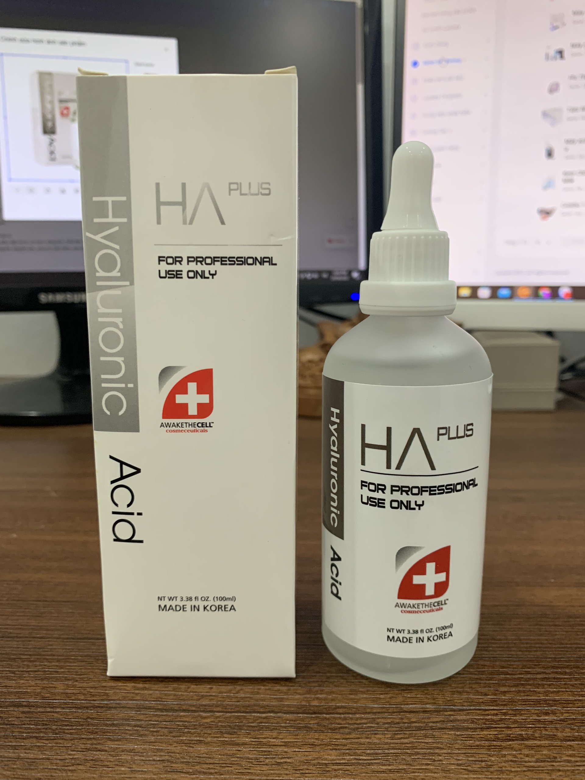 HA Plus ( Acid Hyarulonic -SERUM CẤP NƯỚC, DƯỠNG ẨM DA )