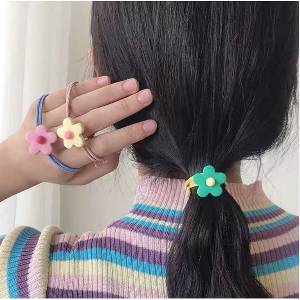 Chun buộc tóc Daisy hoa cúc hoa mai loại đẹp