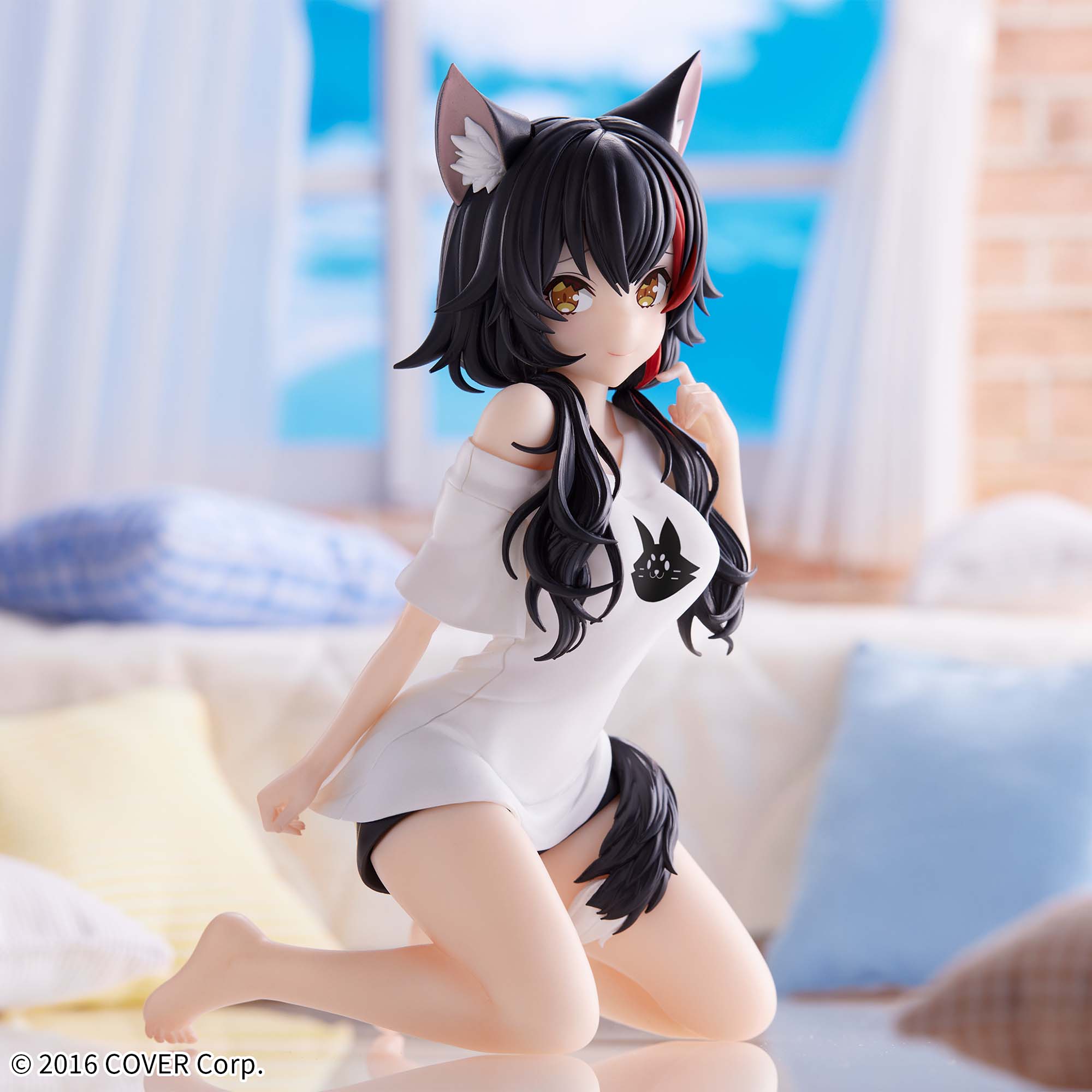 MÔ HÌNH CHÍNH HÃNG OOKAMI MIO - HOLOLIVE - RELAX TIME ( BANDAI )