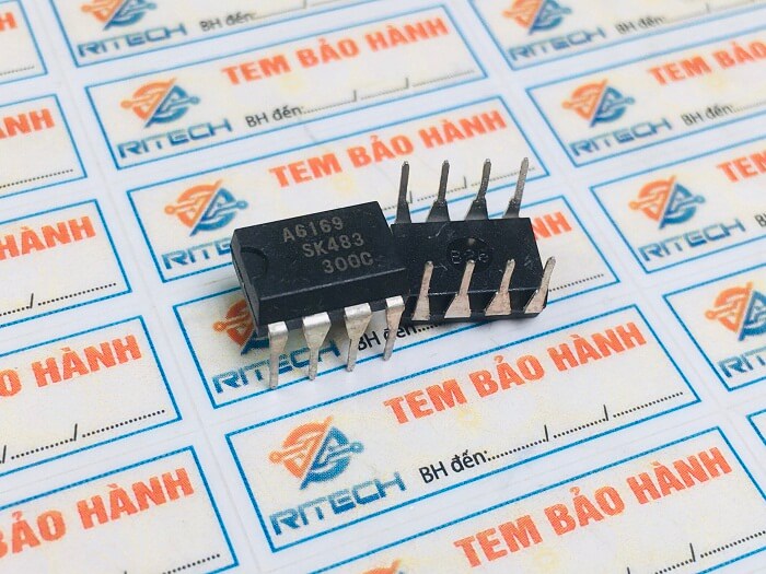 Combo 6 chiếc a6169, str a6169 ic nguồn dip-8