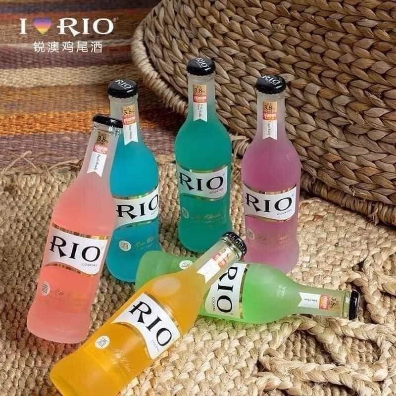 [ Siêu phẩm - Sẵn hàng ] Nước trái cây lên men / Nước hoa quả Rio Cocktail Chai 275ml