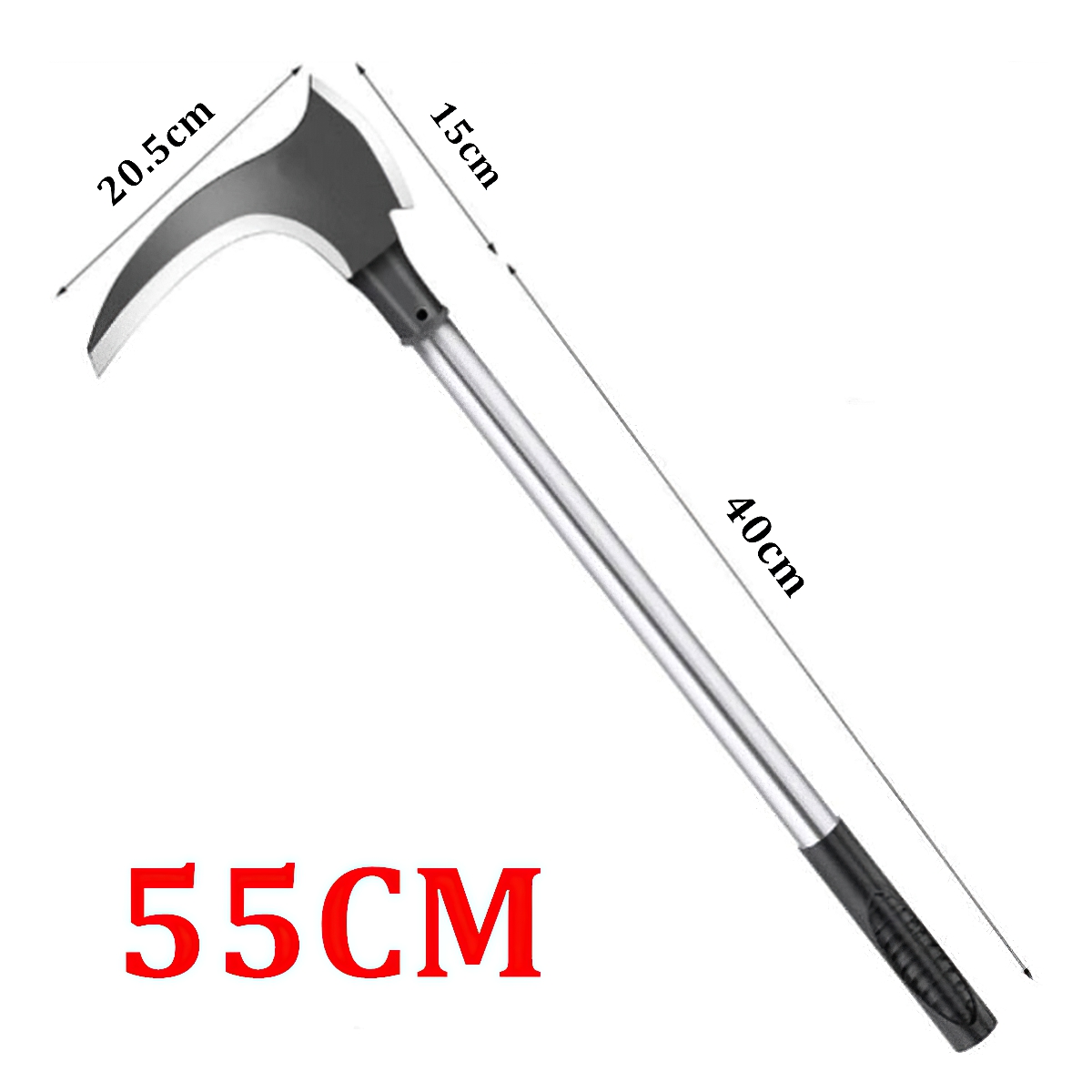 Làm cỏ liềm cao thép mangan liềm làm vườn đa năng 2 lưỡi dao rựa cắt gỗ cây dao dụng cụ làm vườn