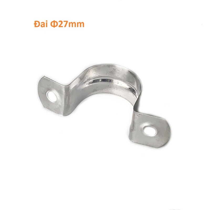 Combo 10 Đai ôm ống inox, cùm omega, cùm treo ống nước