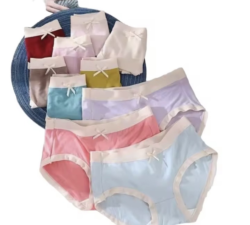 10 quần lót nữ, quần lót nữ cotton pha cạp tại shop cô cám