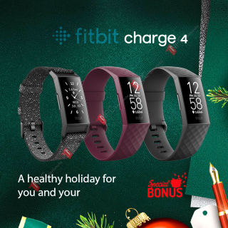Vòng Đeo Tay Thông Minh Sức Khỏe Fitbit Charge 4 Theo Dõi Sức Khỏe thumbnail