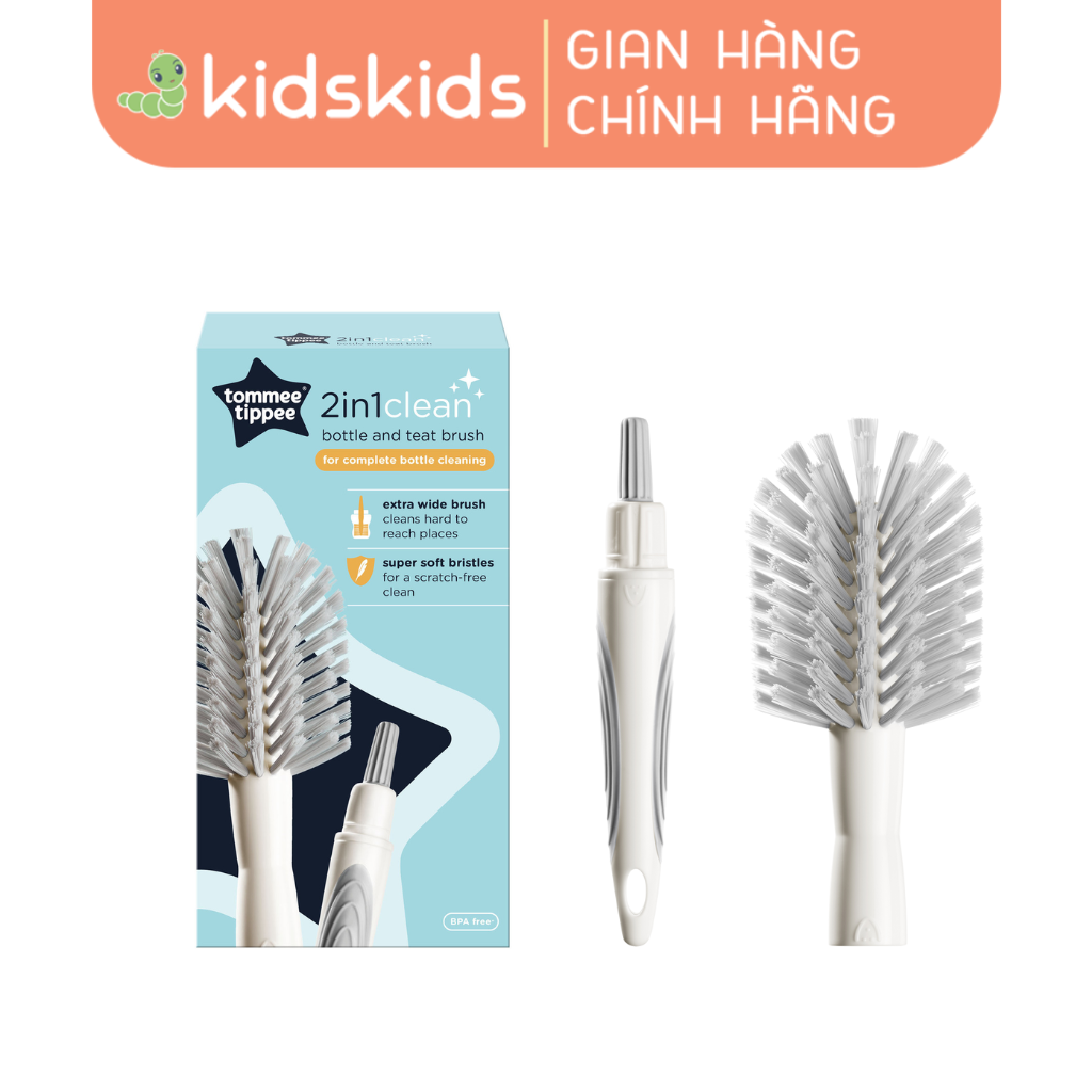 Cọ rửa bình sữa và núm ty Tommee Tippee
