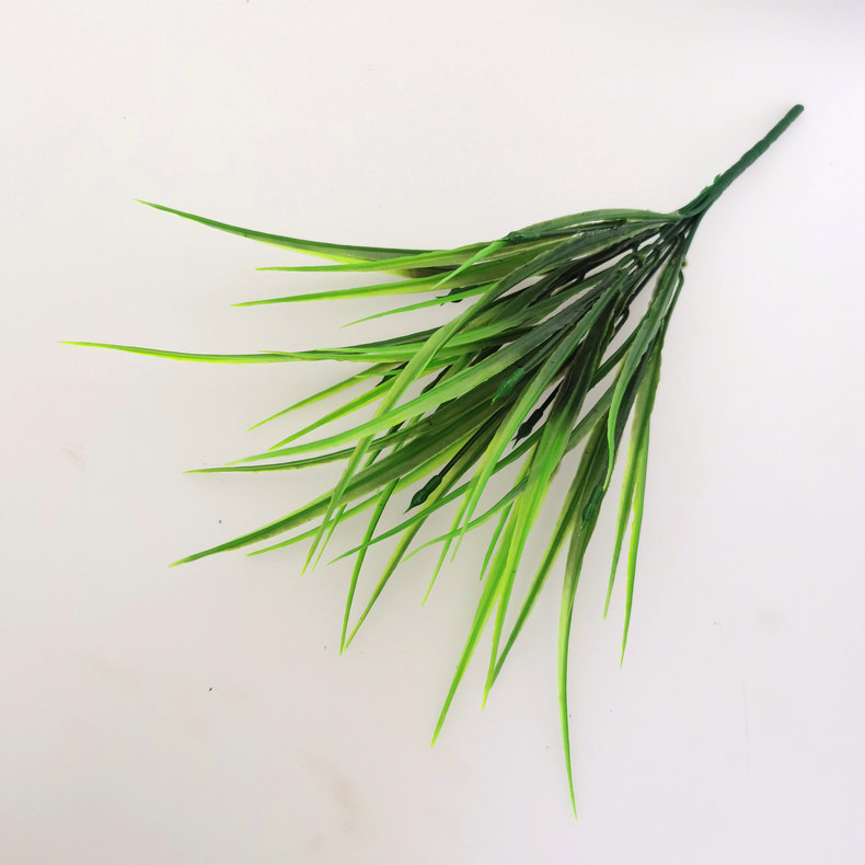 Cỏ giả cành mạ non (bằng nhựa) dùng trang trí cắm hoa (cao 37cm)