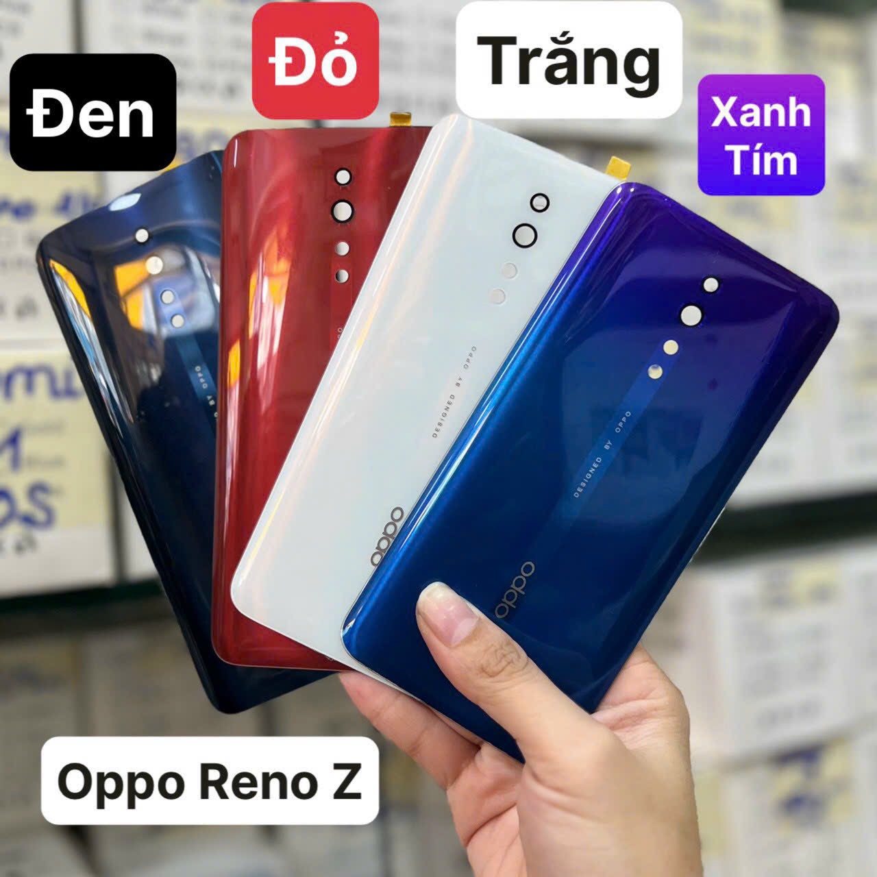 Nắp lưng Oppo Reno Z (không kính camera)