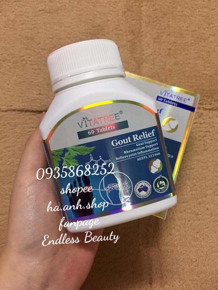 Vitatree Gout Relief 60 viên
