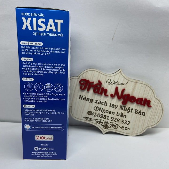 Dung Dịch Vệ Sinh Mũi Xisat - Chai 75ml