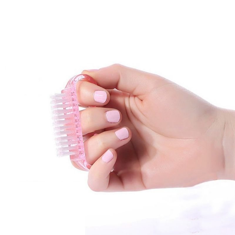 Bàn chải chà móng tay mini
