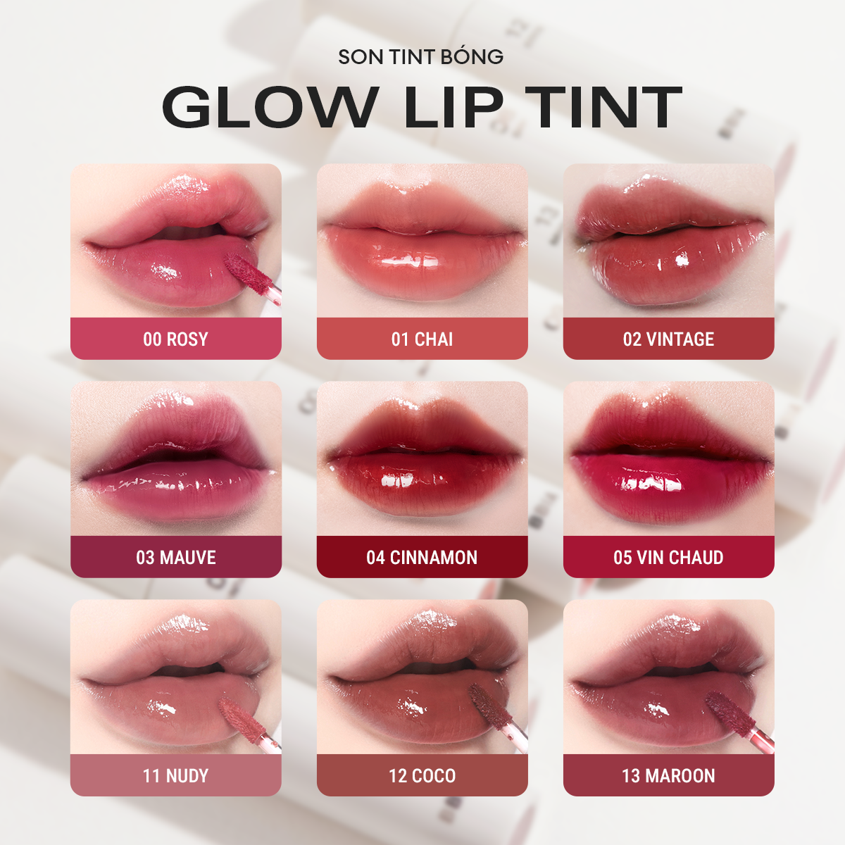 Son tint bóng BBIA Glow Lip Tint 3.2g