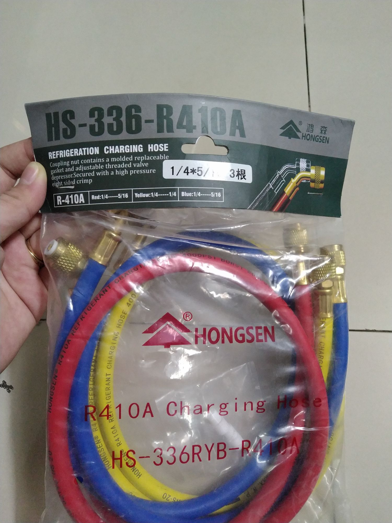 [HCM]dây nạp gas hongsen r410