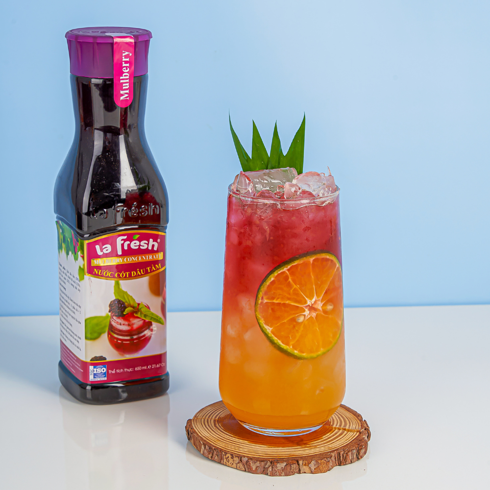 Nước Cốt Dâu Tằm Lafresh Đà Lạt Chai 650ml