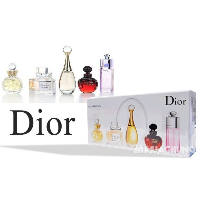 Bộ nước hoa Gift set Mini Dior 4pc  Lalacovn