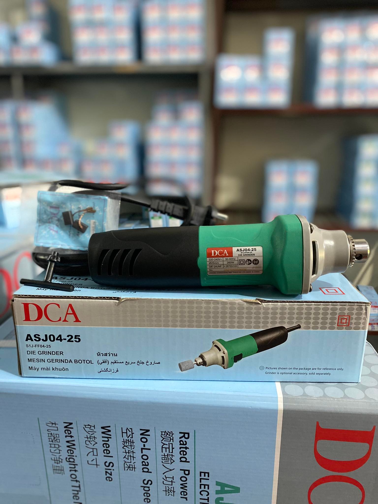 Máy mài khuôn 260w dca - asj 04-25 chính hãng