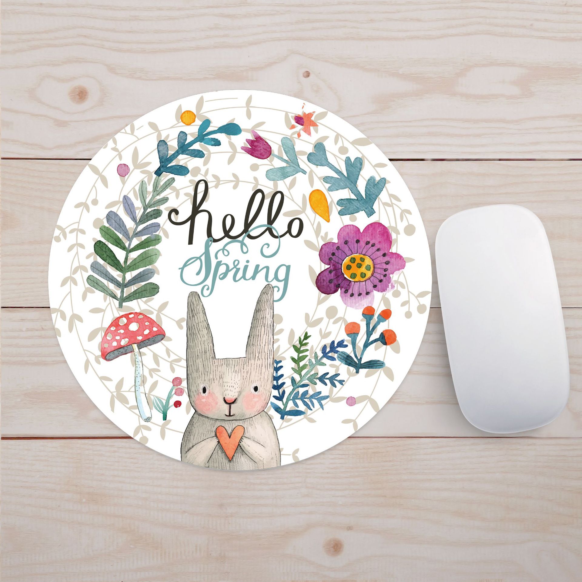 Mouse pad, circular touchpad 20 x 20cm