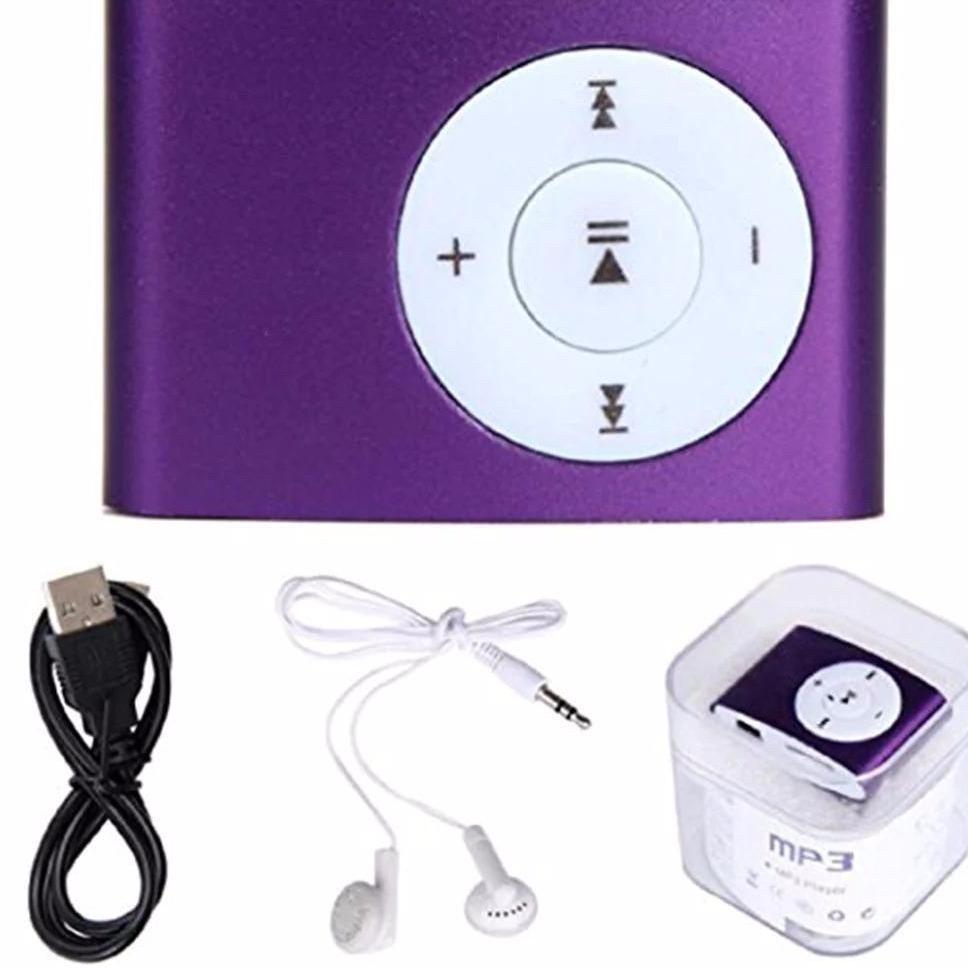 [HCM]Máy nghe nhạc MP3 mini vỏ nhôm (Màu ngẫu nhiên)
