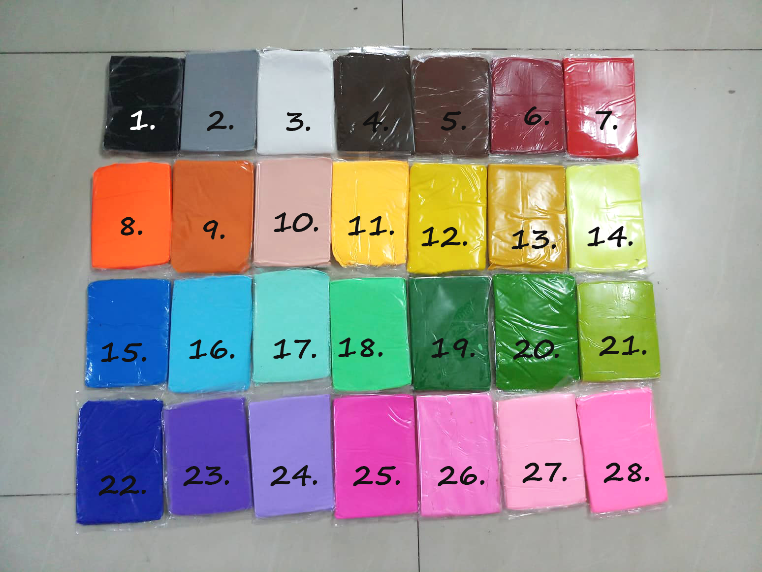 Đất Sét Nung / Polymer Clay Cục 250Gr