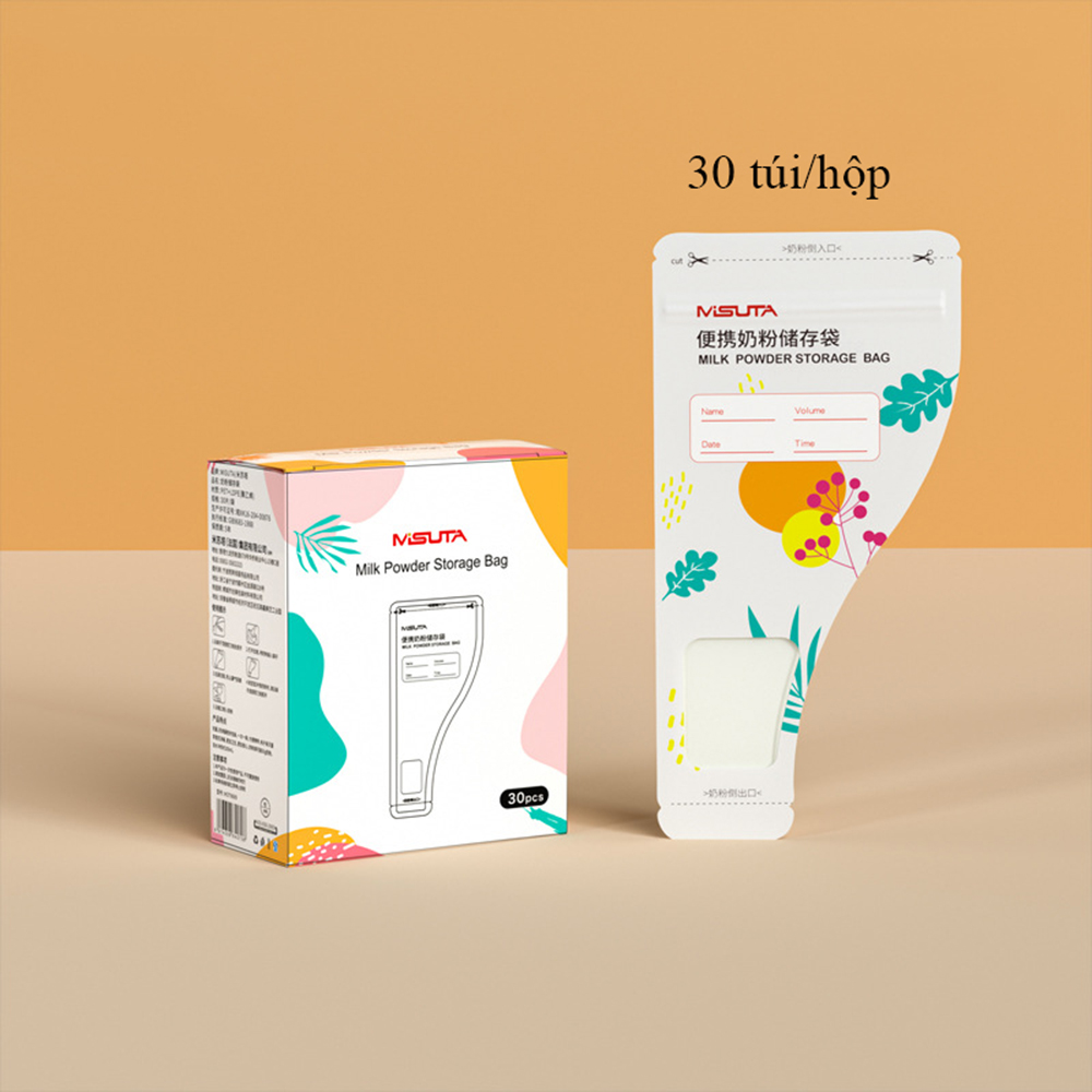 Túi đựng sữa bột Misuta hộp 30 túi