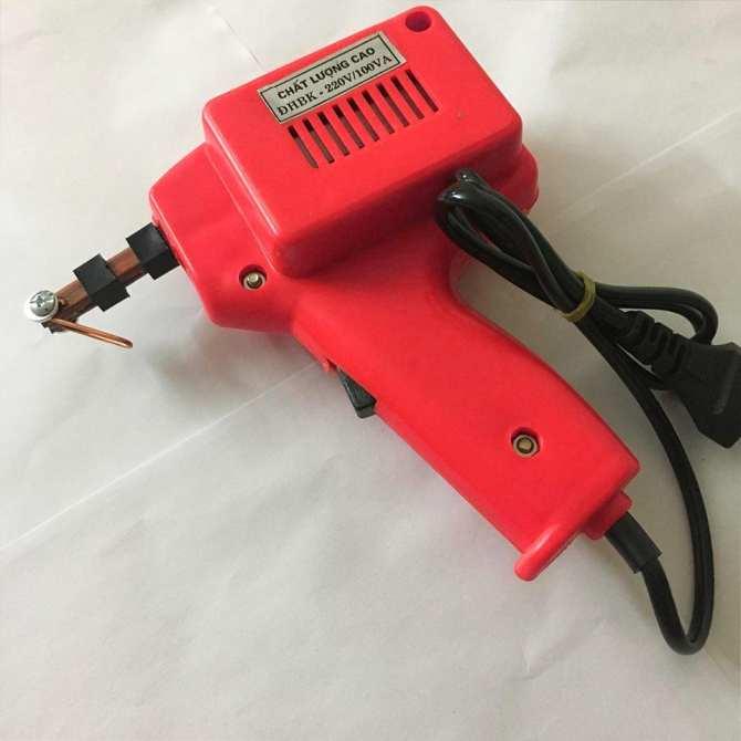 Combo Mỏ Hàn Xung 200V 100W, Cuộn Thiếc 50gr