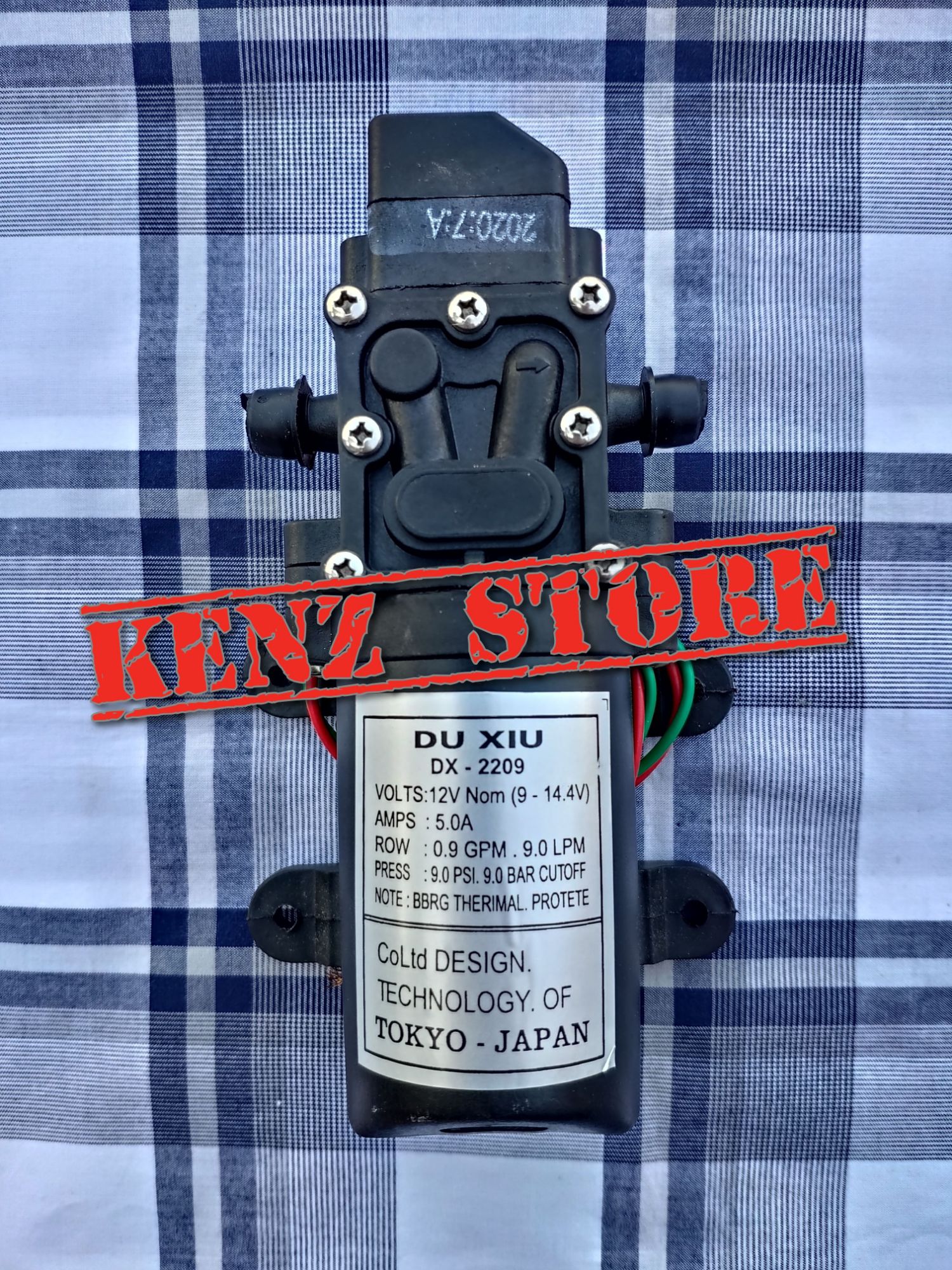 Máy bơm mini 12v giá rẻ dùng tưới cây, tăng áp, phun sương ...