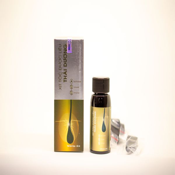 Xịt Tóc Dược liệu Thái Dương - 30 ml