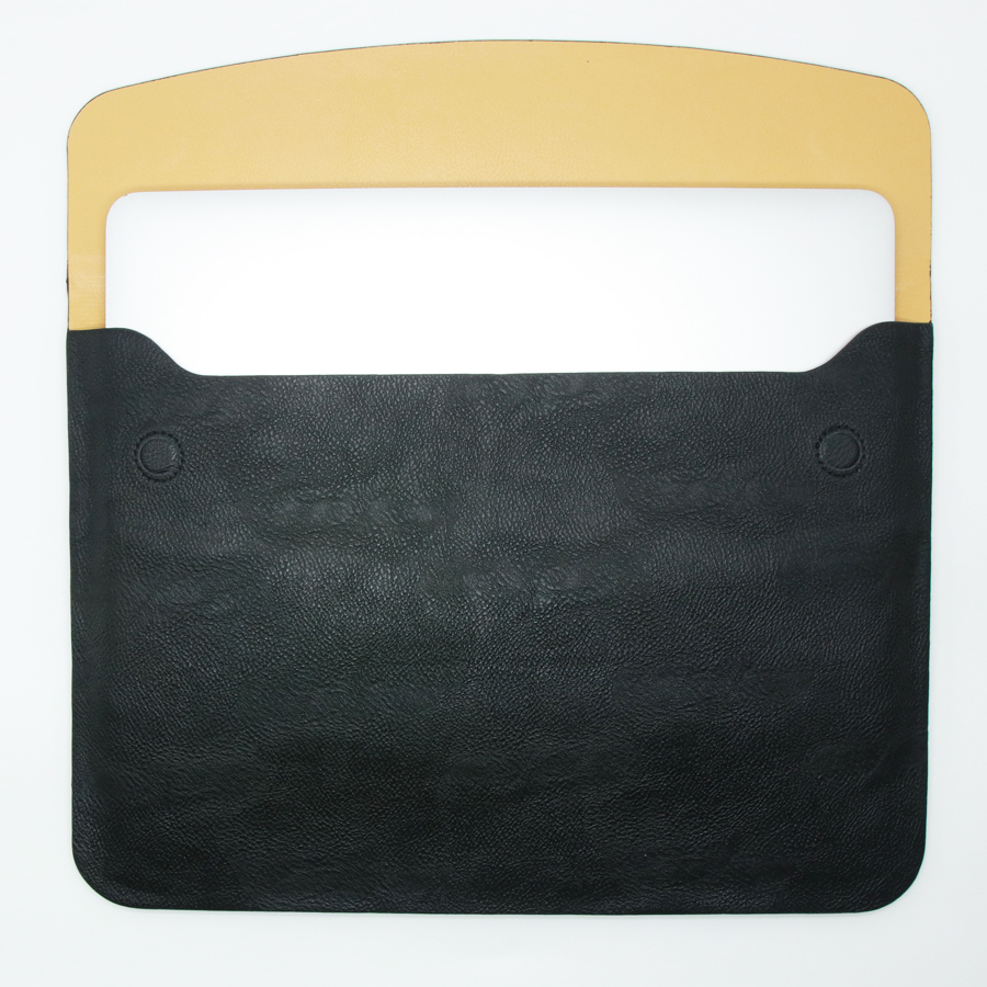Túi cover giả da cho Mac book Air 12inch (Đen)