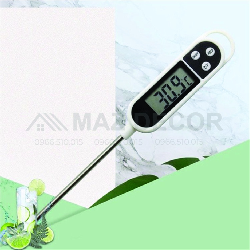[Giá sỉ] Nhiệt Kế Đo Độ Nước Pha Sữa, Nước Tắm, Thực Phẩm TP300