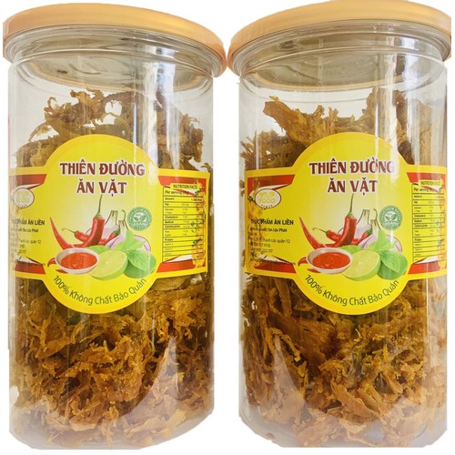 MỰC SỢI HẤP DỪA TÂN LỘC PHÁT 400G - COMBO 2 HŨ 200G