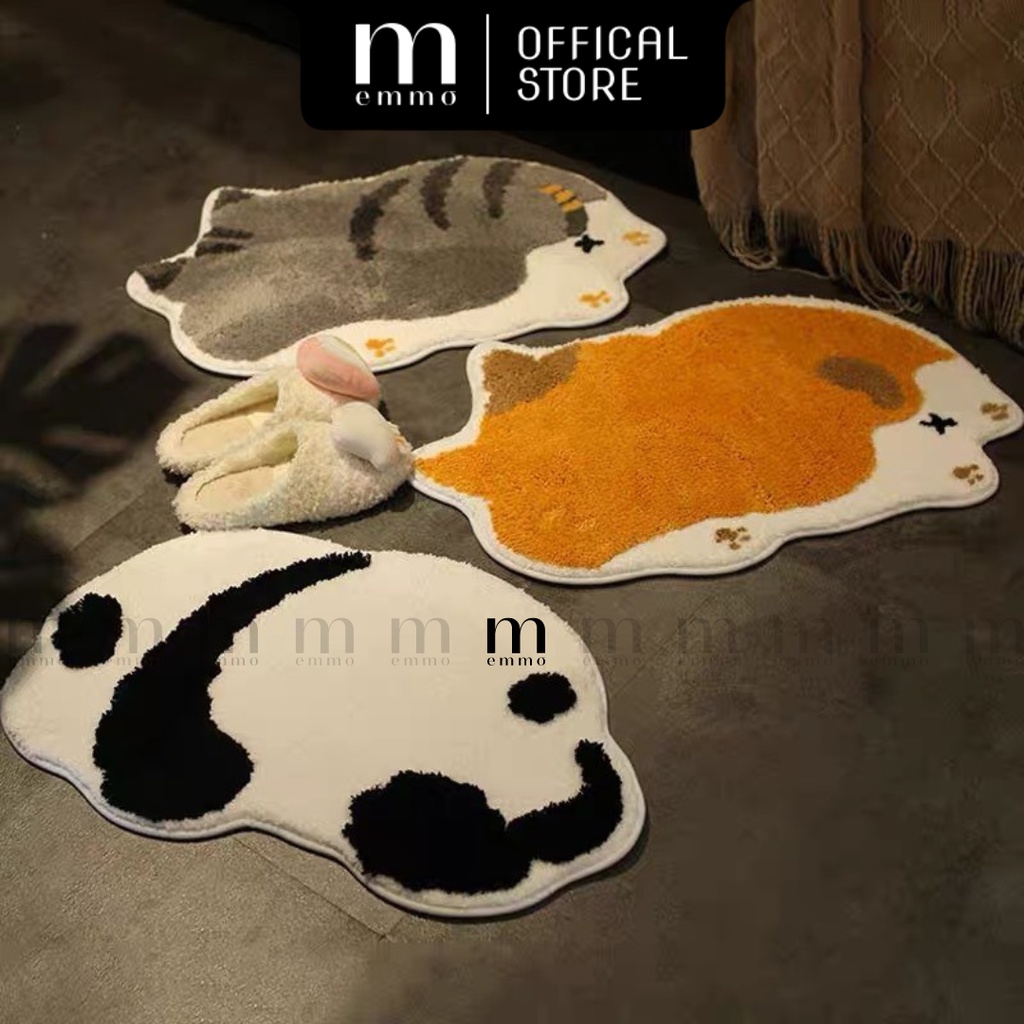 THẢM LAU CHÂN HÌNH THÚ THẢM EMMO PETIC