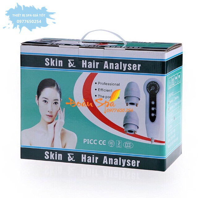 Máy soi da màn hình 9inch chụp ảnh